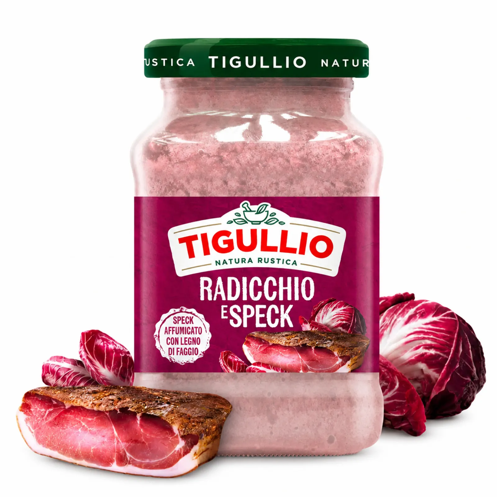 Pesto Tigullio radicchio e speck